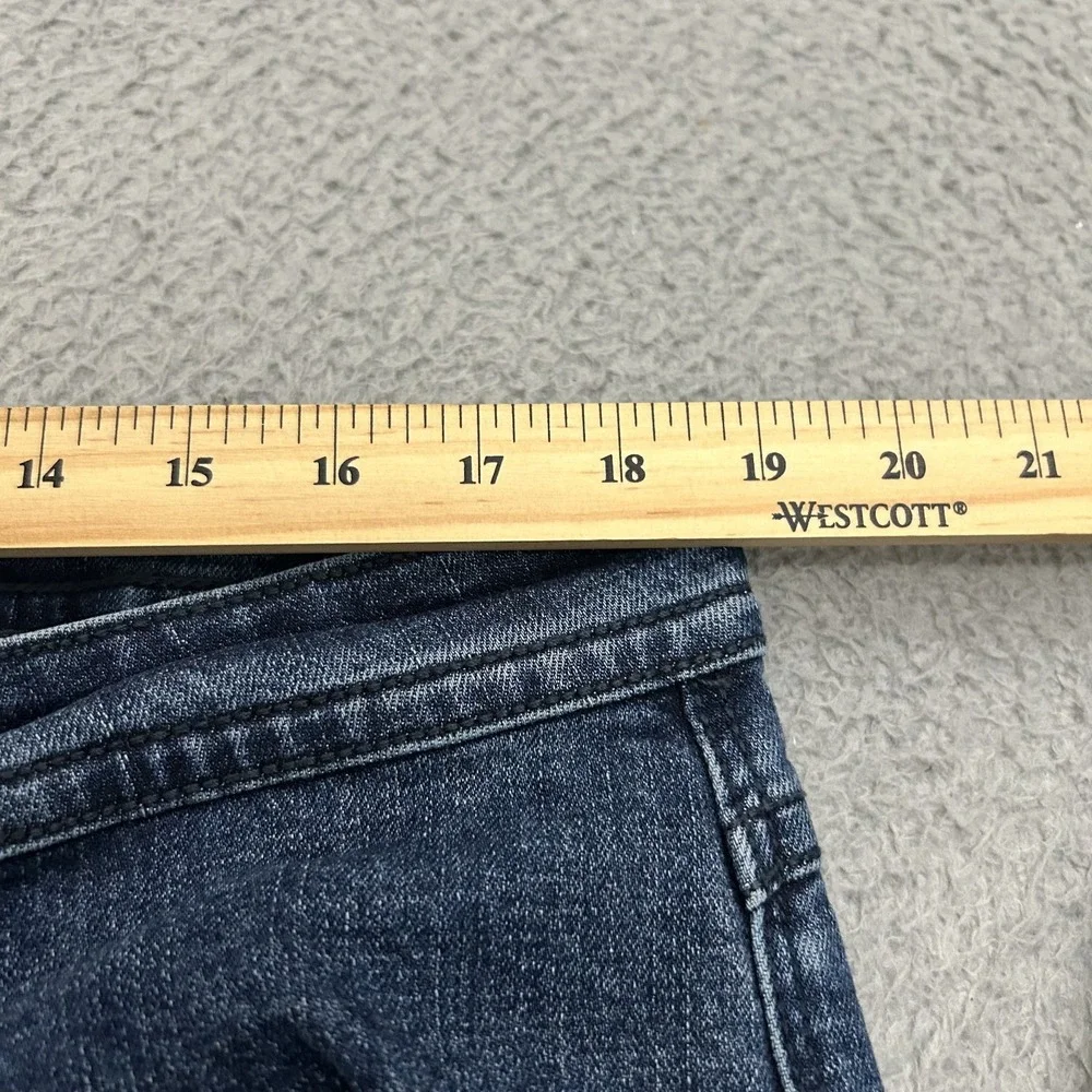 TK Axel Jeans Mens 36x32 Blue Denim Slim Boot Cut Medium Wash Western Stretch